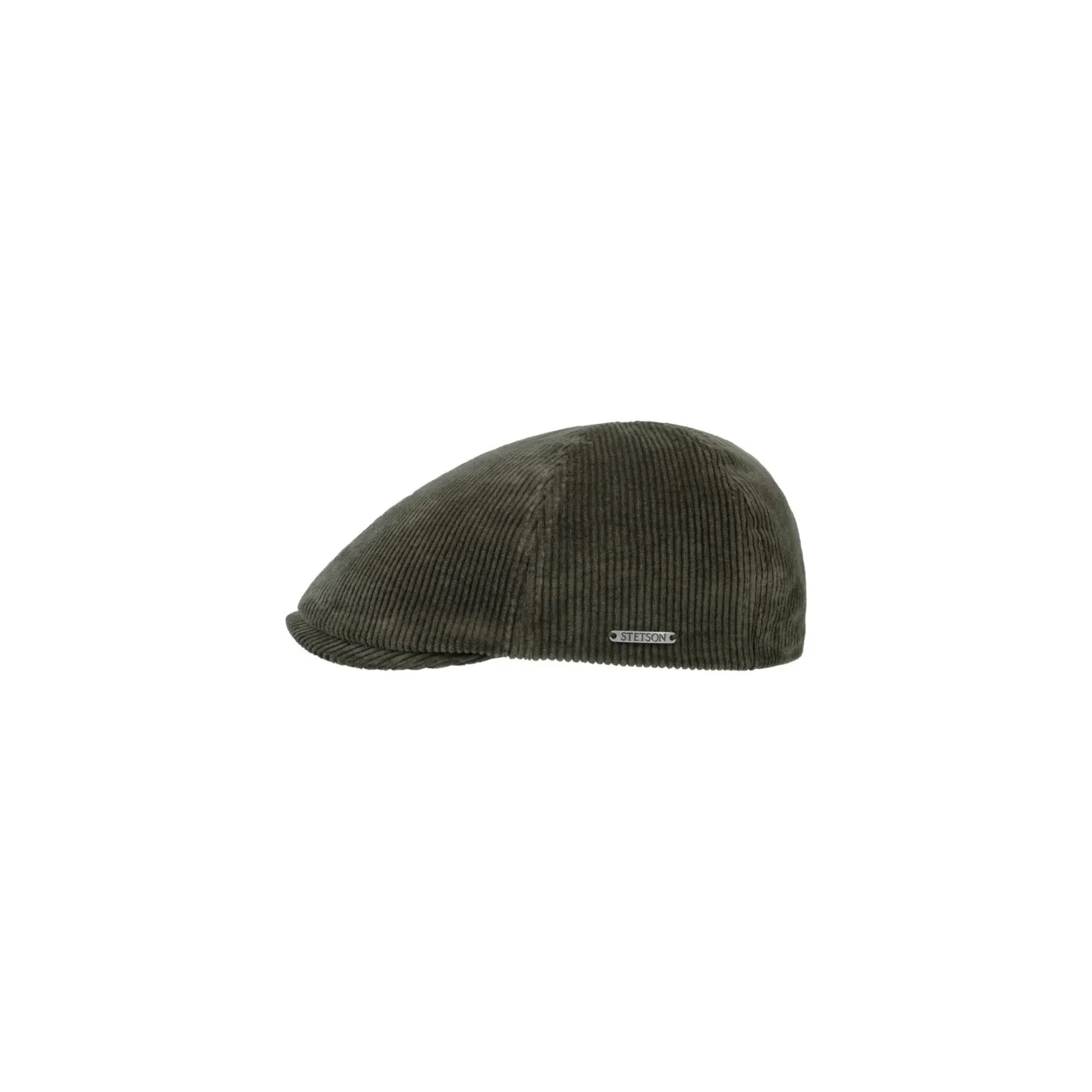 Khaki velvet duck bill cap - Stetson