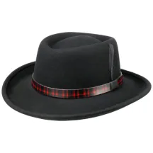 Chapeau Gambler Woolfelt Noir - Stetson