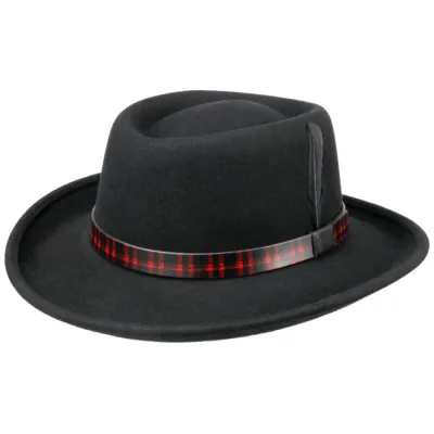 Gambler Woolfelt Hat Black - Stetson