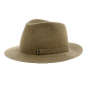 Matera Foldable Fur Felt Hat in Beige - Traclet