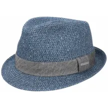 Chapeau Trilby Reidton Bleu Toyo - Stetson