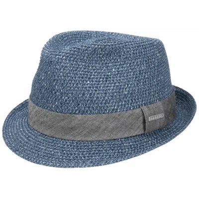 Chapeau Trilby Reidton Bleu Toyo - Stetson