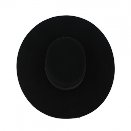 Cordobes Sierra Wool Felt Hat Black - Traclet