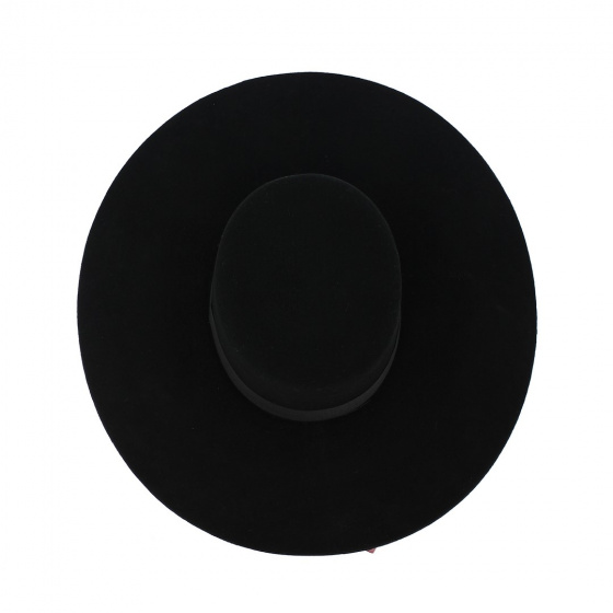Cordobes Sierra Wool Felt Hat Black - Traclet Cordobes Sierra Wool Felt Hat Black - Traclet