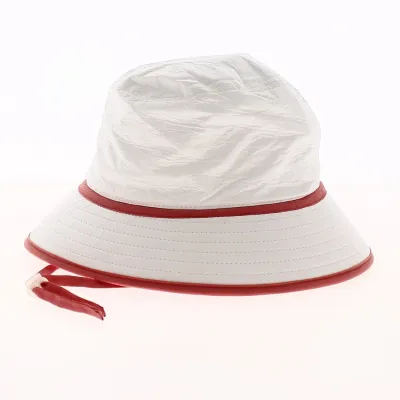 Bob Romantic Hat White & Pink High Protection - Soway