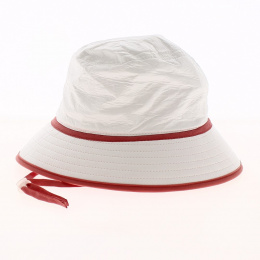 Bob Romantic Hat White & Pink High Protection - Soway