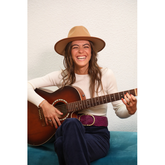 Ondine Hat, camel - without scarf - Goodbye Lorette