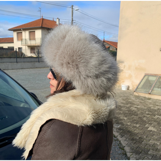 Toque cuir Chaponik Aleksandra - Traclet