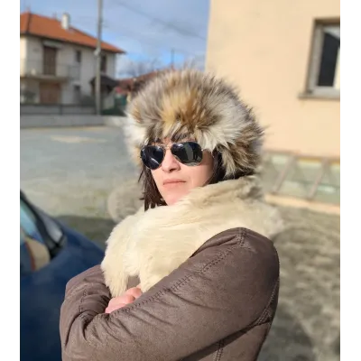 Toque Cidalia Leather & Faux Fur - Traclet