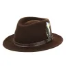 Stetson Lindsey Brown Vitafelt Traveller Hat Reference: 13242 | Traclet Hat Shop