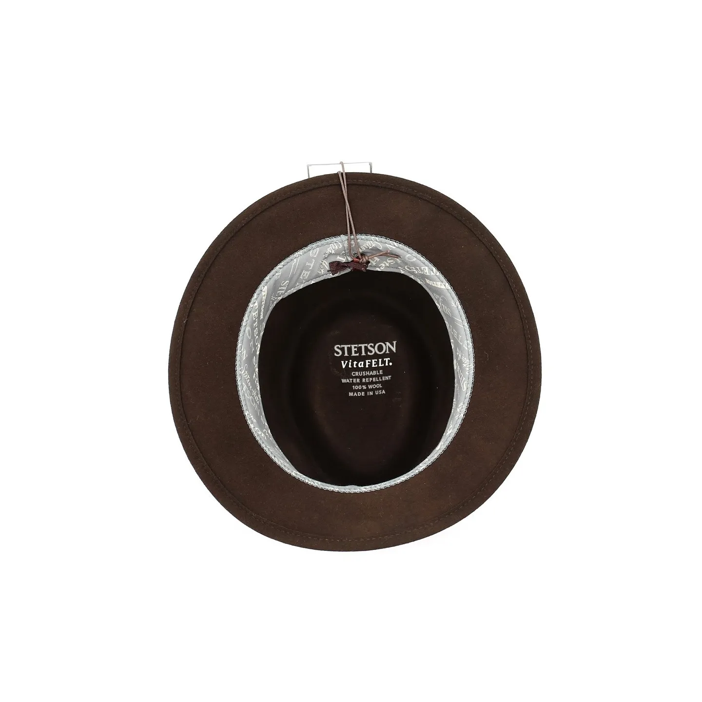 Stetson Lindsey Brown Vitafelt Traveller Hat Reference: 13242 | Traclet Hat Shop