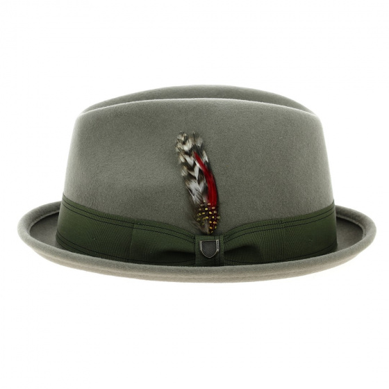 Chapeau Trilby Gain Vert De Gris  - Brixton