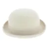 White Wool Felt Bowler Hat - Traclet Reference: 14373 | Traclet Hat Shop