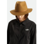 Wesley Fedora Felt Wool Bronze Hat - Brixton