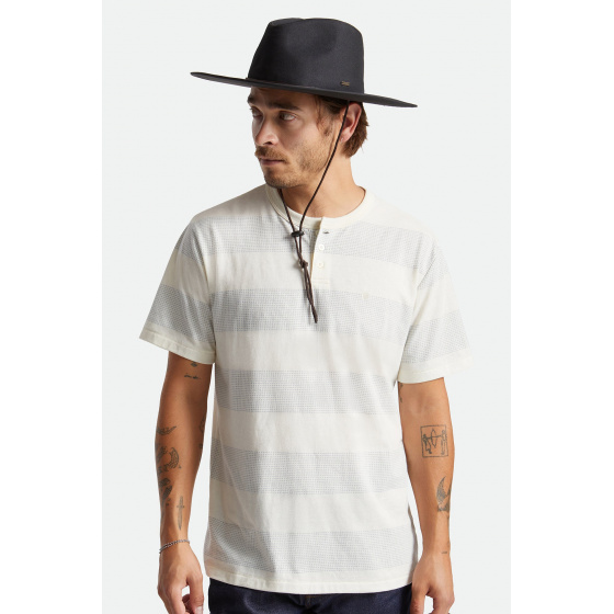 Chapeau Traveller Field Polyester Noir - Brixton Chapeau Traveller Field Polyester Noir - Brixton