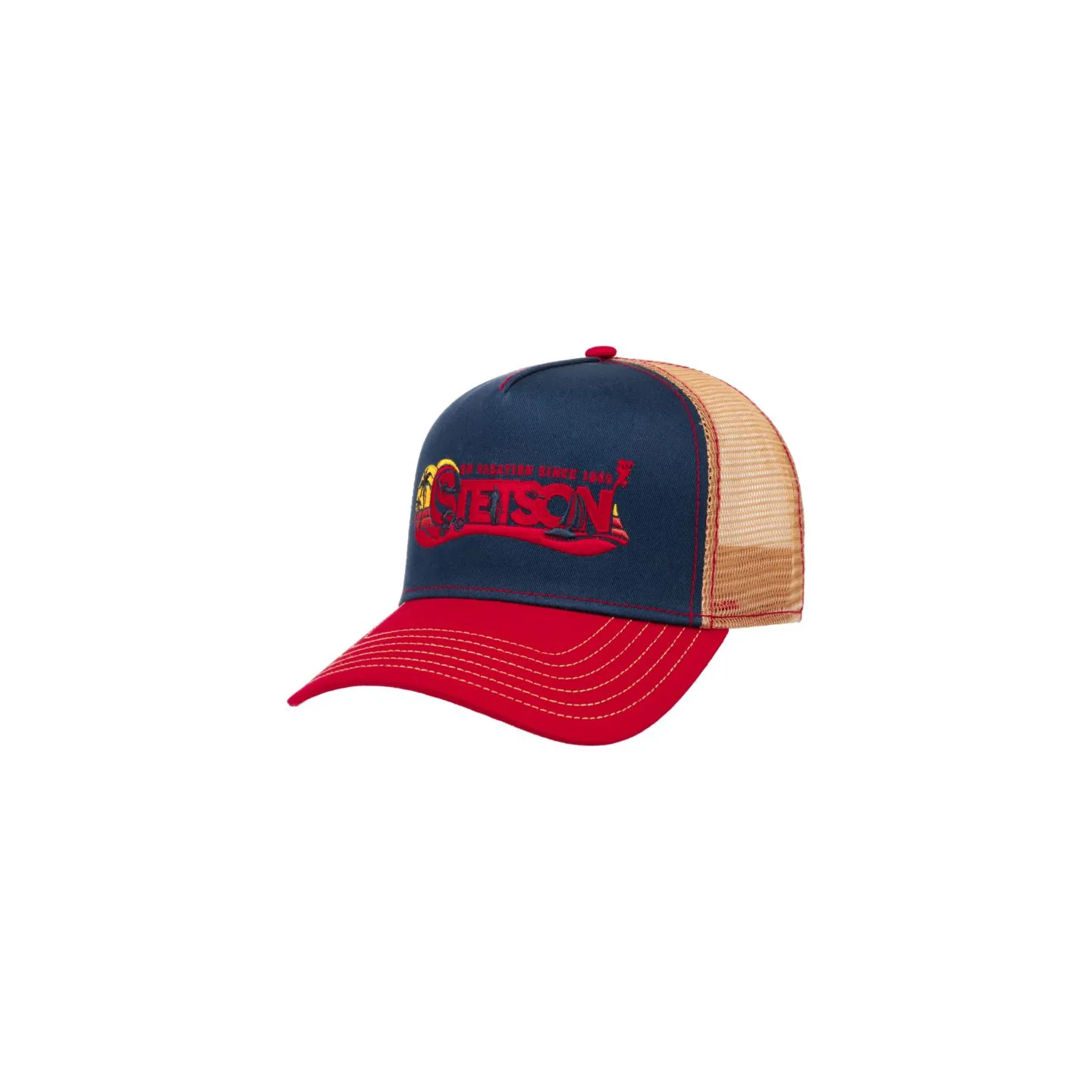 Baseball Trucker Camper Cap - Stetson Reference: 14394| Chapellerie Traclet