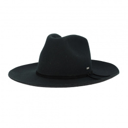 Chapeau Cowboy Sedona Feutre Laine Noir - Brixton