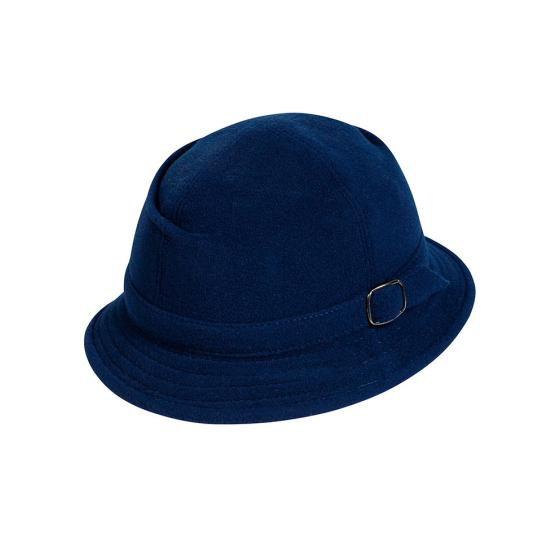 Toto Navy Wool Raincoat - Traclet