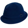 Toto Navy Wool Raincoat - Traclet