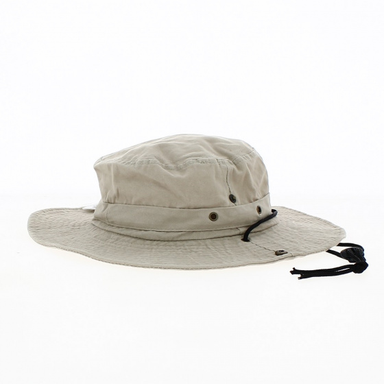 Jones Outdoor Traveller Hat Beige - Traclet