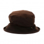 Hatman - Oiled Cotton Waterproof Brown Hat