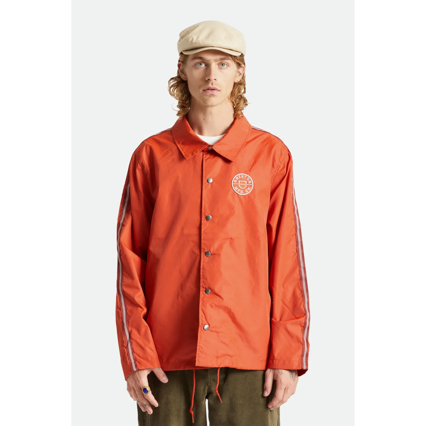 Beige Hooligan Cap - Brixton