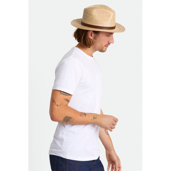 Fedora Messer Straw Hat - Brixton
