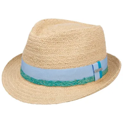 Chapeau Trilby Raffia Paille naturelle - Stetson