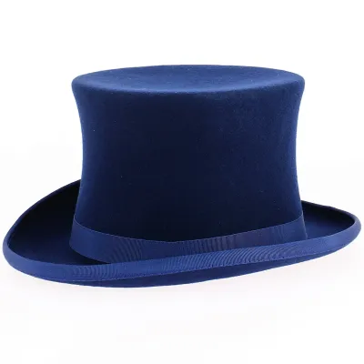 Chapeau Chapeau Haut De Forme Feutre Laine Marine - Traclet , fabrication française., en feutre laine Reference : 14464| Chapell