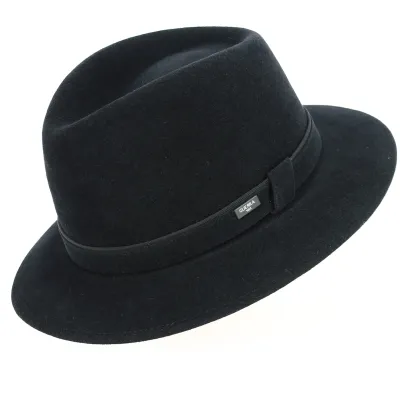 Traveller Sportlux Felt Hat Black Hair - Guerra