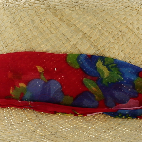 Wimbledon Natural Straw Cap - Traclet