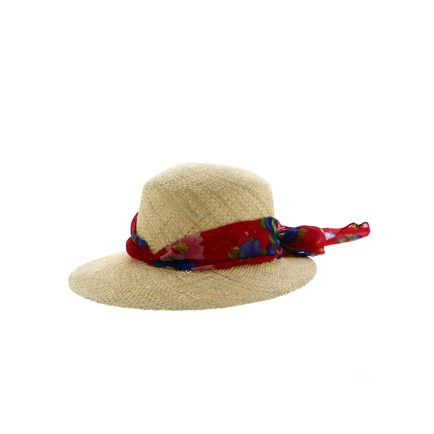 Casquette Wimbledon Paille Naturel - Traclet Reference : 6679 | Chapellerie Traclet