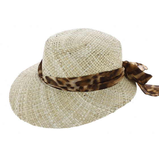 Natural Straw Wimbledon Cap - Traclet