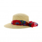 Wimbledon Cap Natural Straw - Traclet