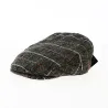 Flat cap with stripes Jacky Laine Camel - Traclet