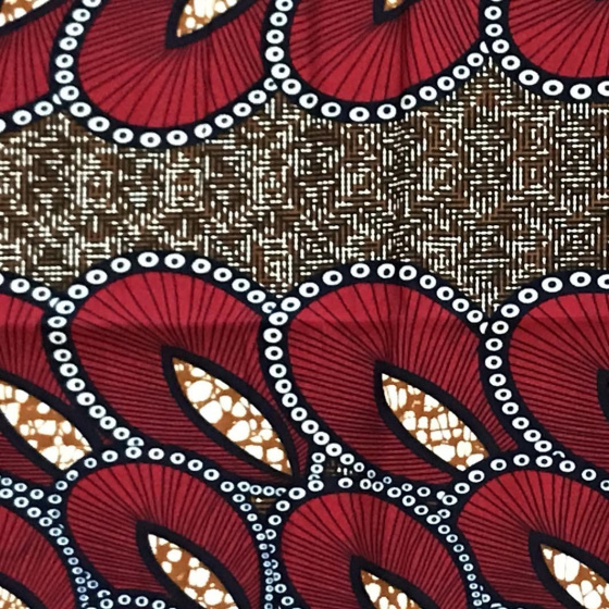 Capuche Plumes de paon Rouge & Ocre - Traclet Capuche Plumes de paon Rouge & Ocre - Traclet