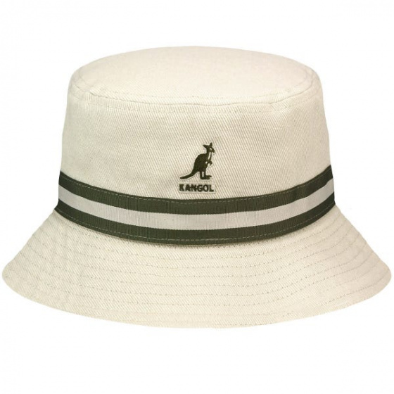 Bob Stripe Lahinch Cotton Beige - Kangol