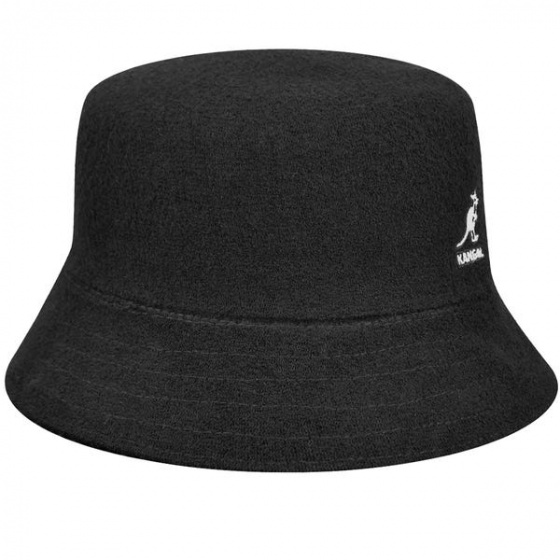 Black Tassel Bermuda Bucket Hat - Kangol