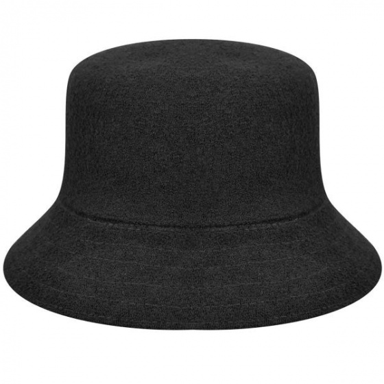 Black Tassel Bermuda Bucket Hat - Kangol
