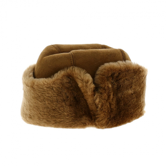 Toque / Chapka Cossak Mouton & Fourrure Camel - Traclet Toque / Chapka Cossak Mouton & Fourrure Camel - Traclet
