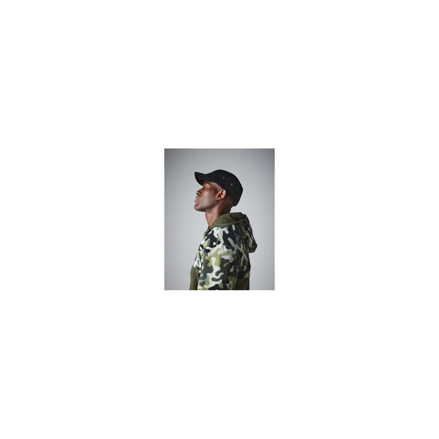 Casquette urban Beechfield - Coton noir Reference : 2140 | Chapellerie Traclet