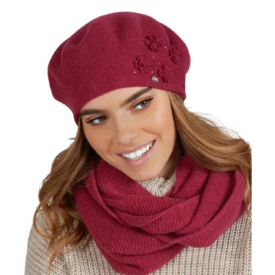 Béret Femme Palata Laine Fuchsia - Traclet