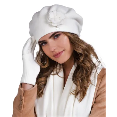 Clara Women's Woolen Beret - Traclet