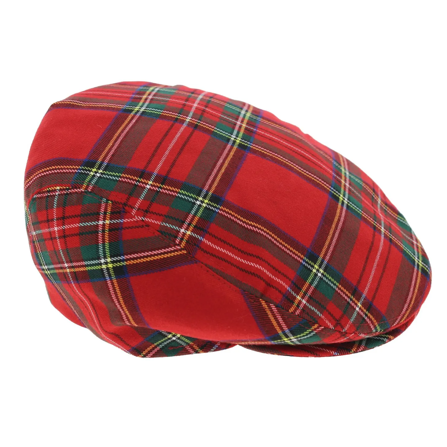 Flat Cap - Red Tartan Reference: 5460 | Chapellerie Traclet