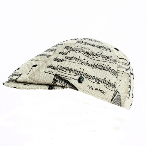 Domed Musical Note Cotton Cap - City Sport