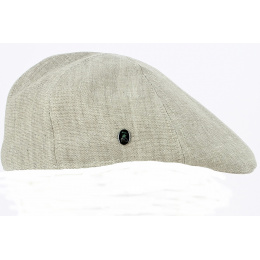 Domed Anvers Linen Cap Beige - City Sport