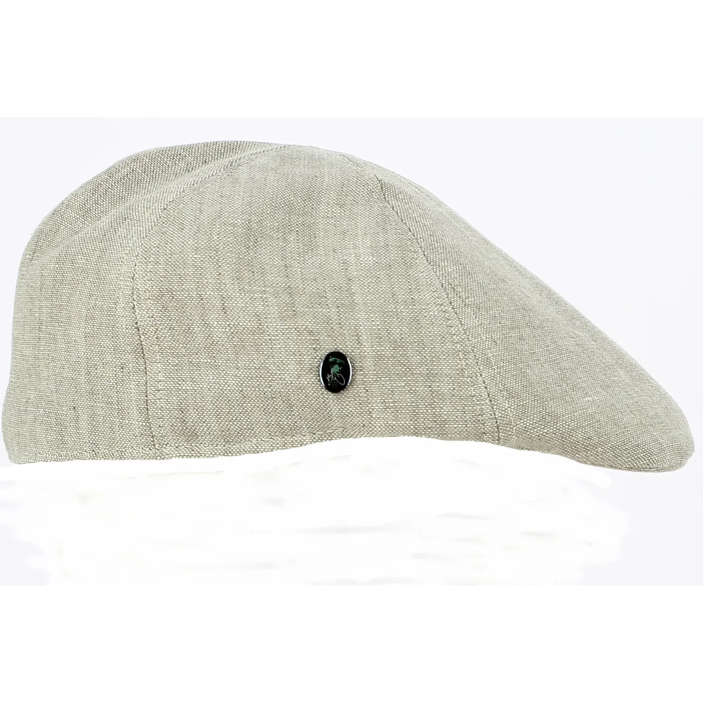 Domed Anvers Linen Cap Beige - City Sport Reference: 14686 | Chapellerie Traclet