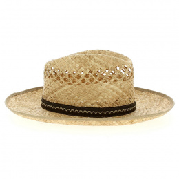Traveller Hat Natural Straw Planter - Traclet