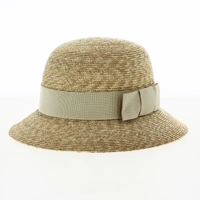Aglaé Paille cloche hat - Traclet