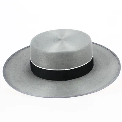 Chapeau Cordobes Gris Feutre Poil